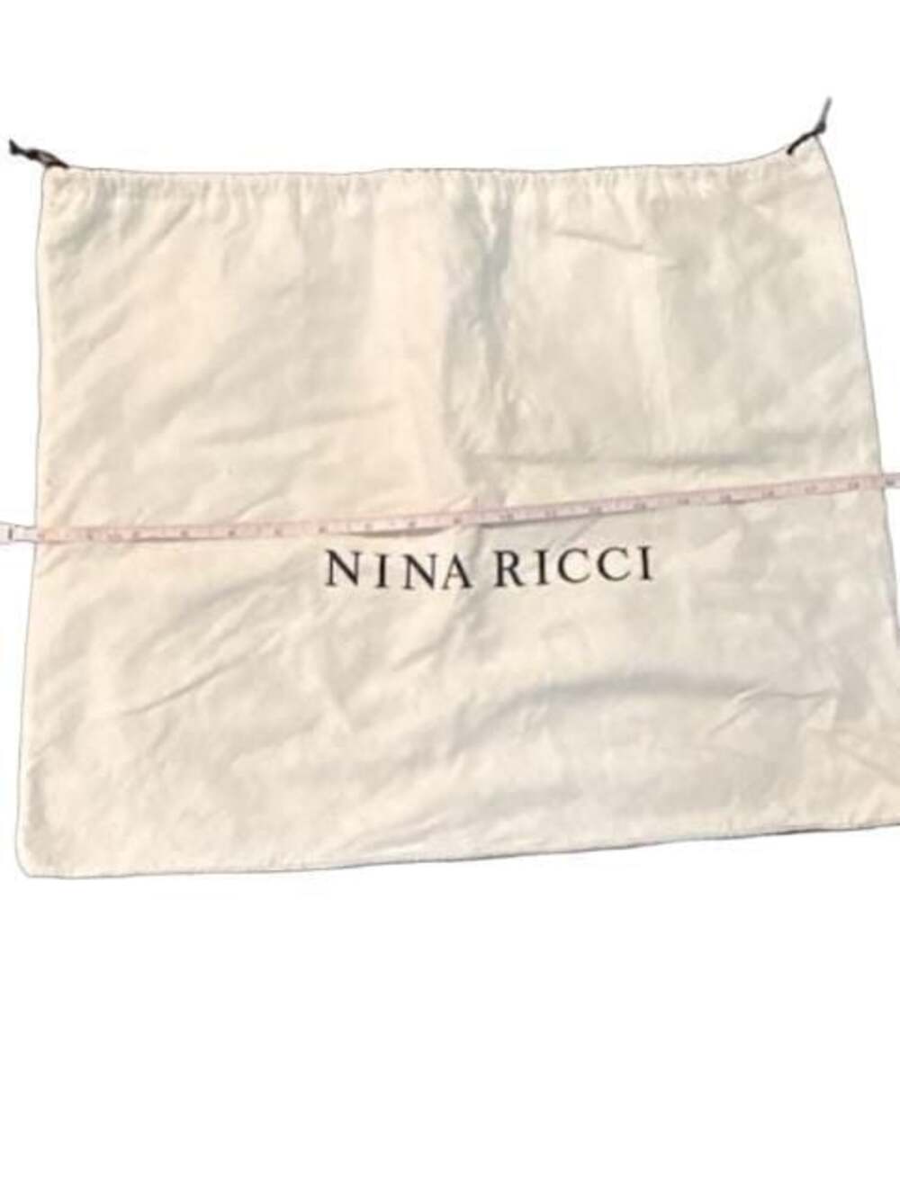 Nina Ricci White Drawstring Dust Bag